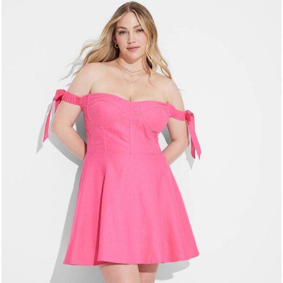 Megan Moroney Dresses & Skirts - NWT Women’s Megan Maroney cloud 9 pink dress size 3xl